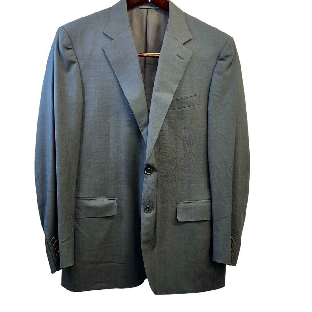 Men’s Davelle by David Canali Gray Suit Jacket Blazer
